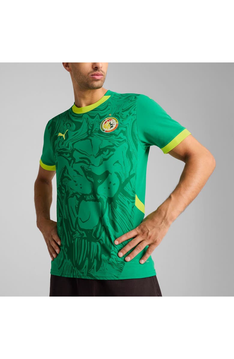 PUMA Men's Puma Green Senegal National Team 2025 Away Replica Jersey, Alternate, color, Green