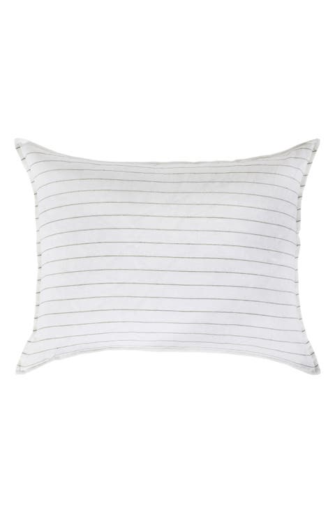 Blake Big Linen Accent Pillow