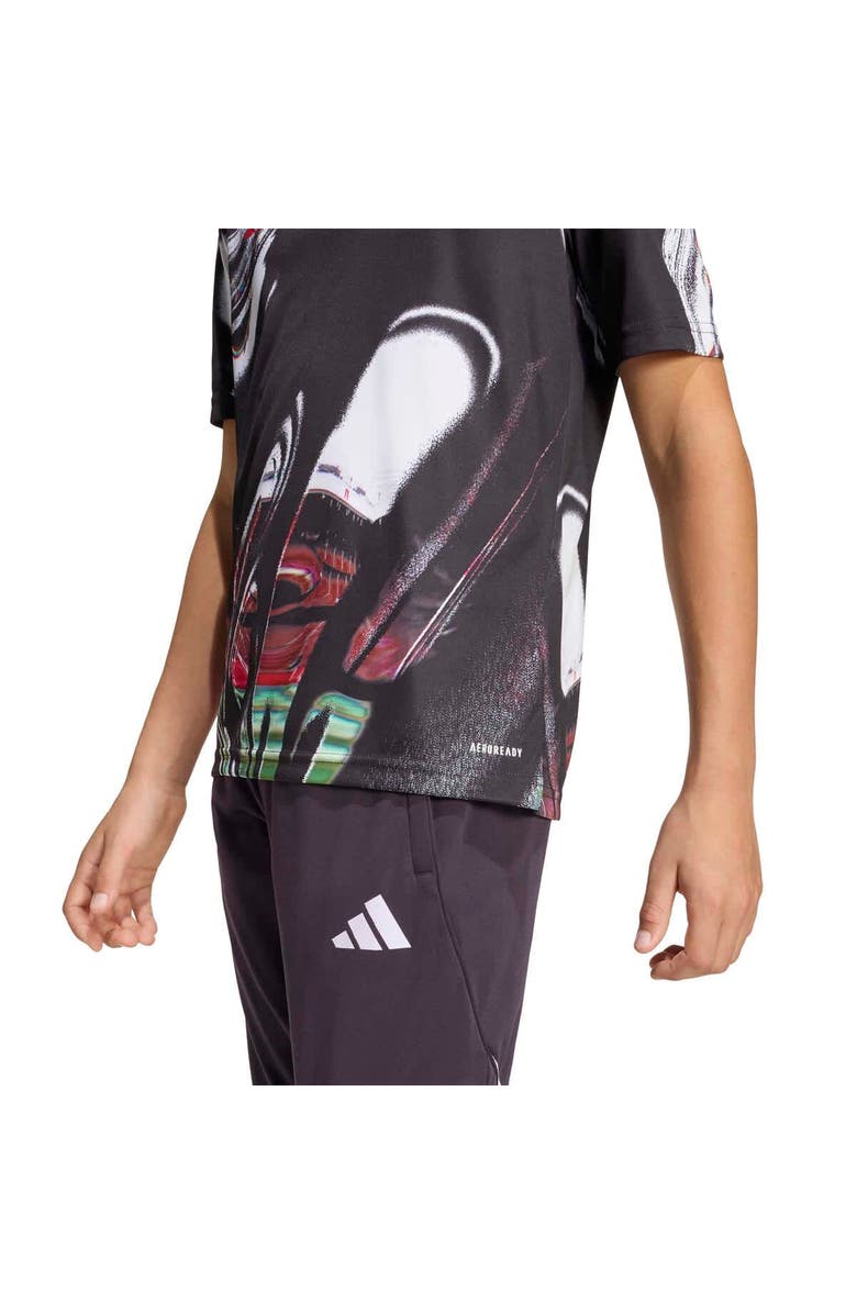 adidas Youth adidas Black Manchester United 2025/26 Pre-Match Training Jersey, Alternate, color, Black