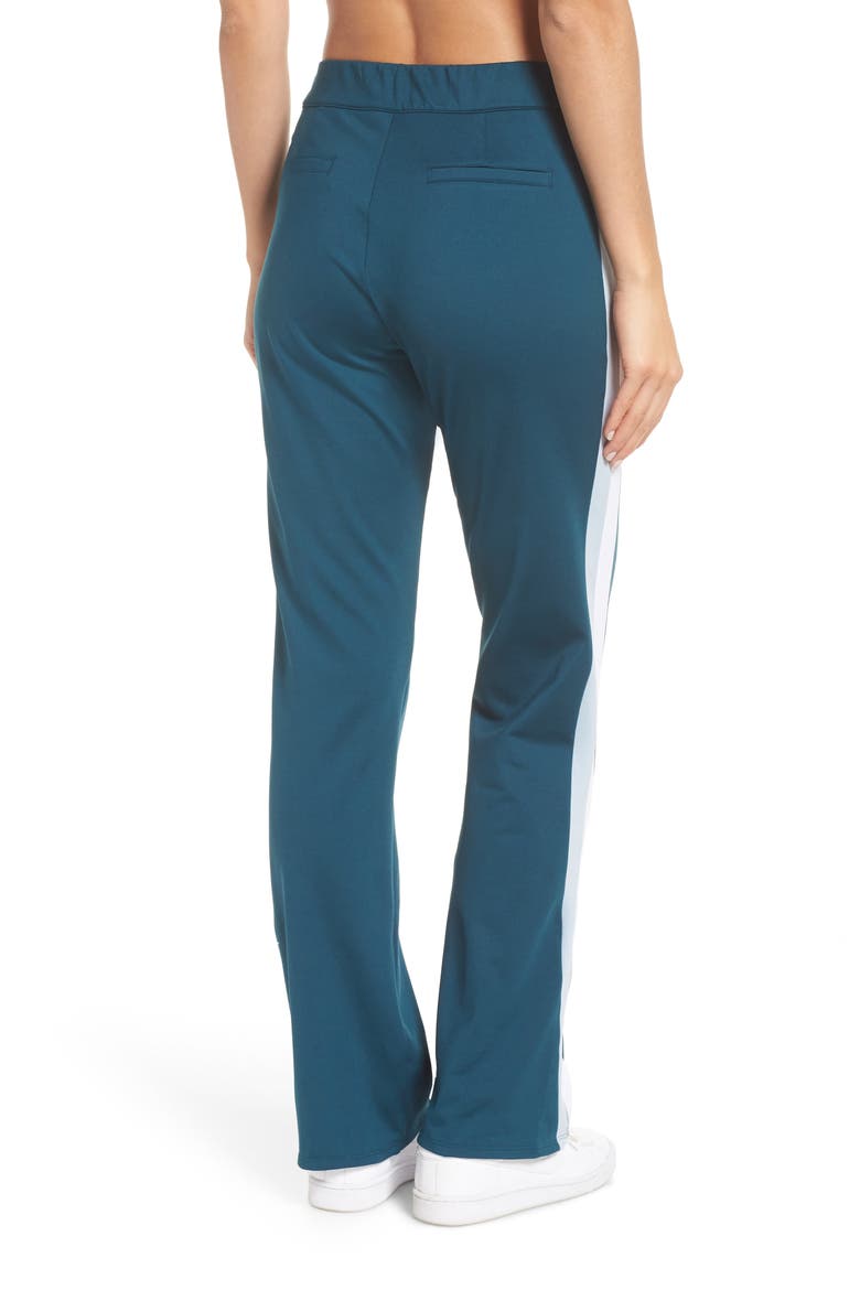 City Side Track Pants, Alternate, color, TEAL ABYSS
