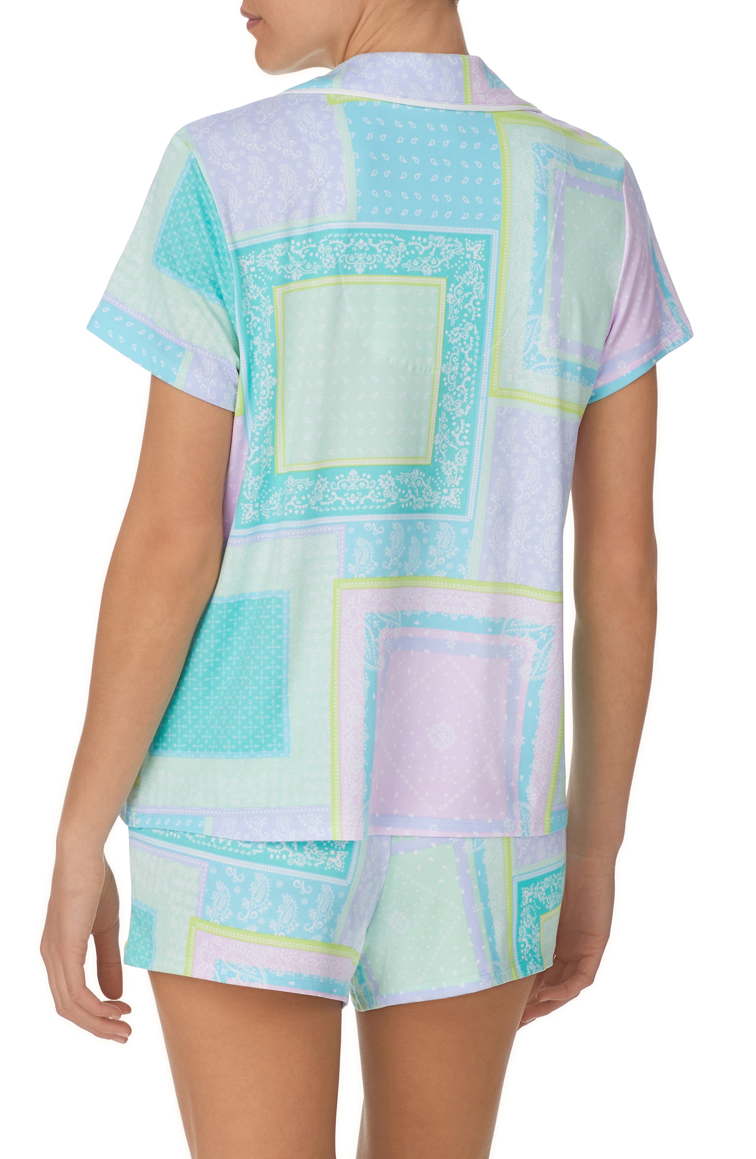 Shady Lady Print Short Boxer Pajamas (Women) | Nordstrom
