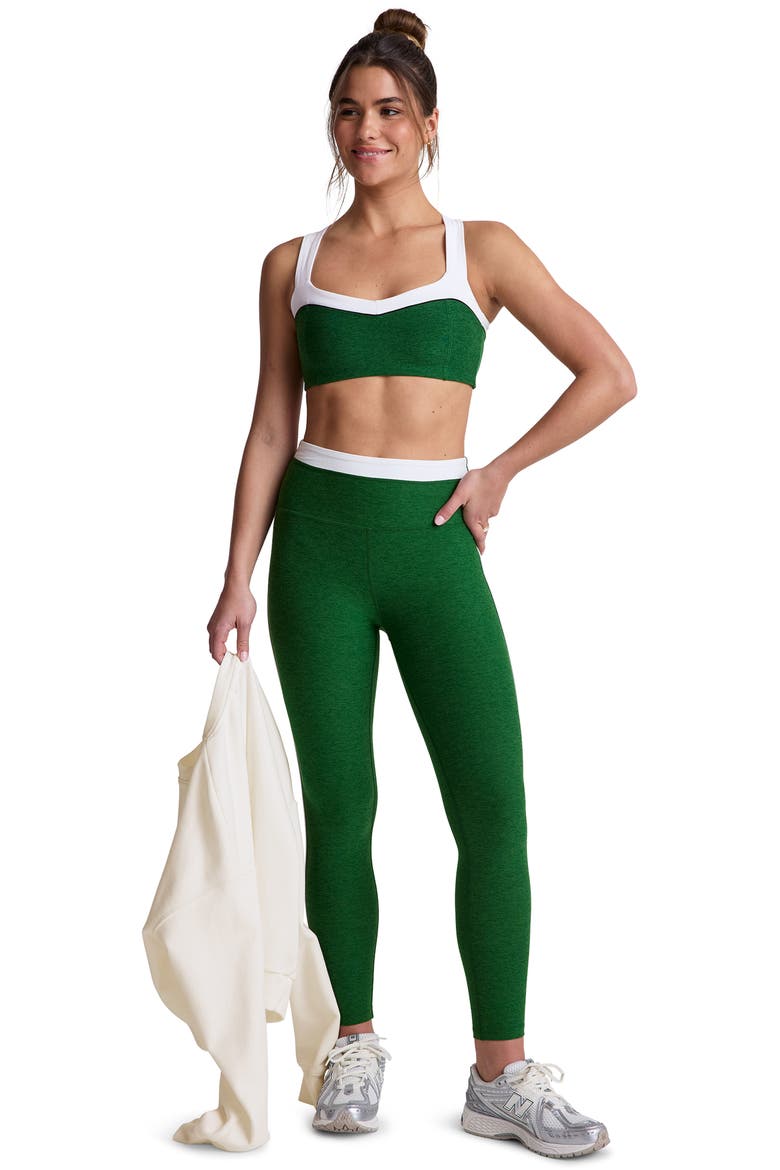 Trophy Spacedye High Waist Leggings, Alternate, color, SUMMER THYME GREEN/CLOUD WHITE