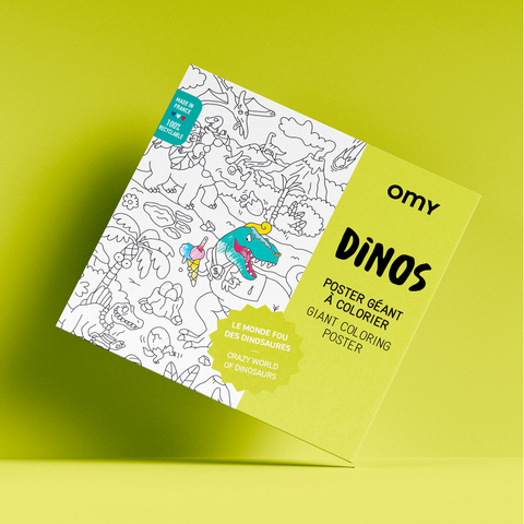 Giant coloring Poster Dino