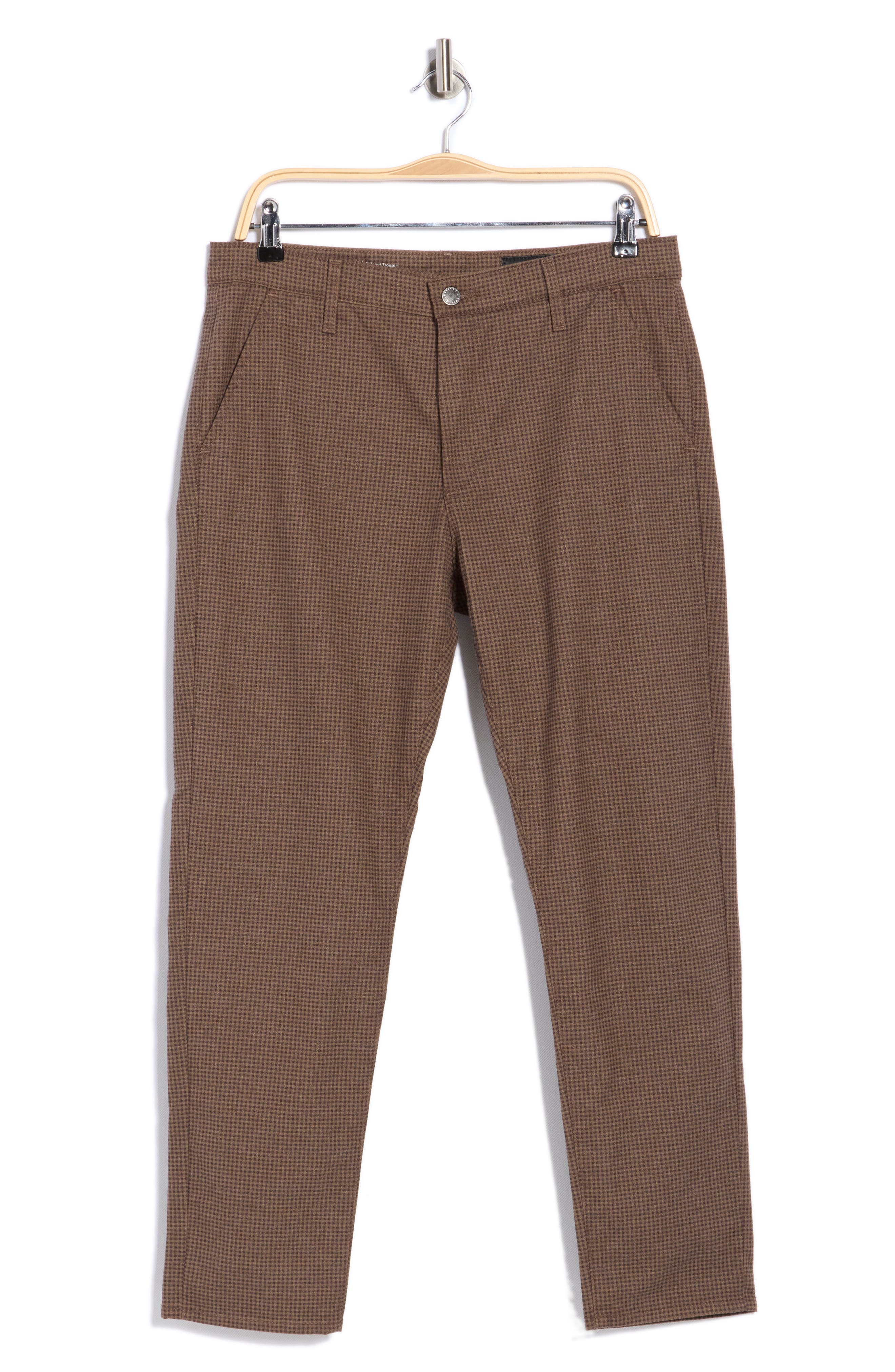 Caden Gingham Tapered Casual Pants