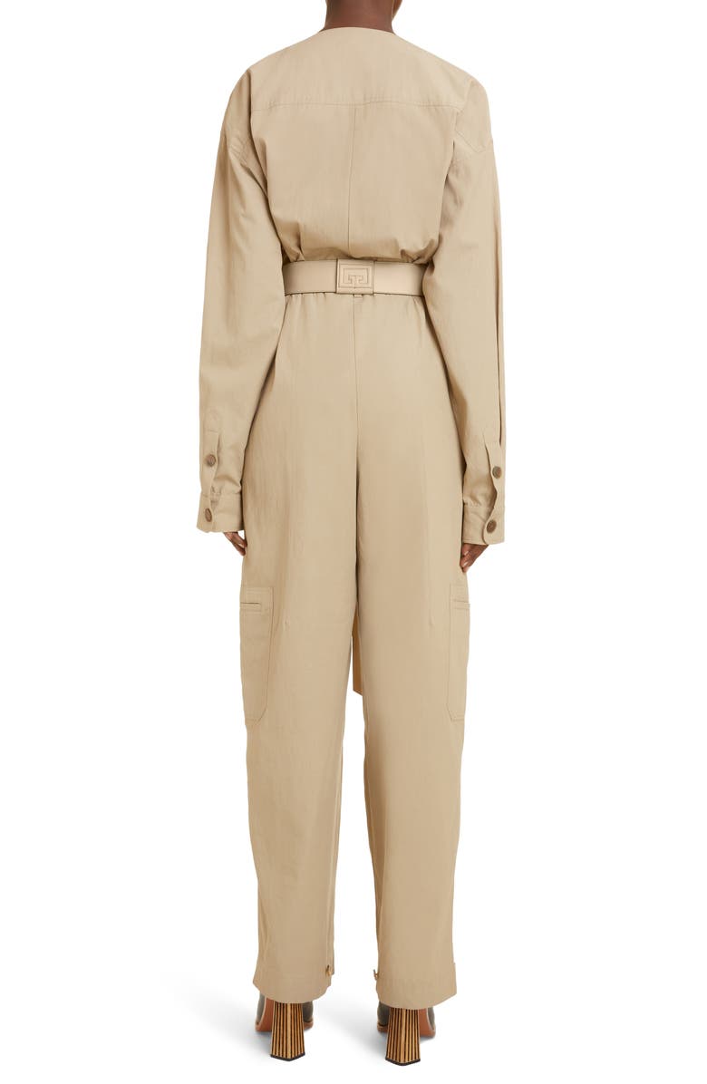 Givenchy Belted Jumpsuit, Alternate, color,