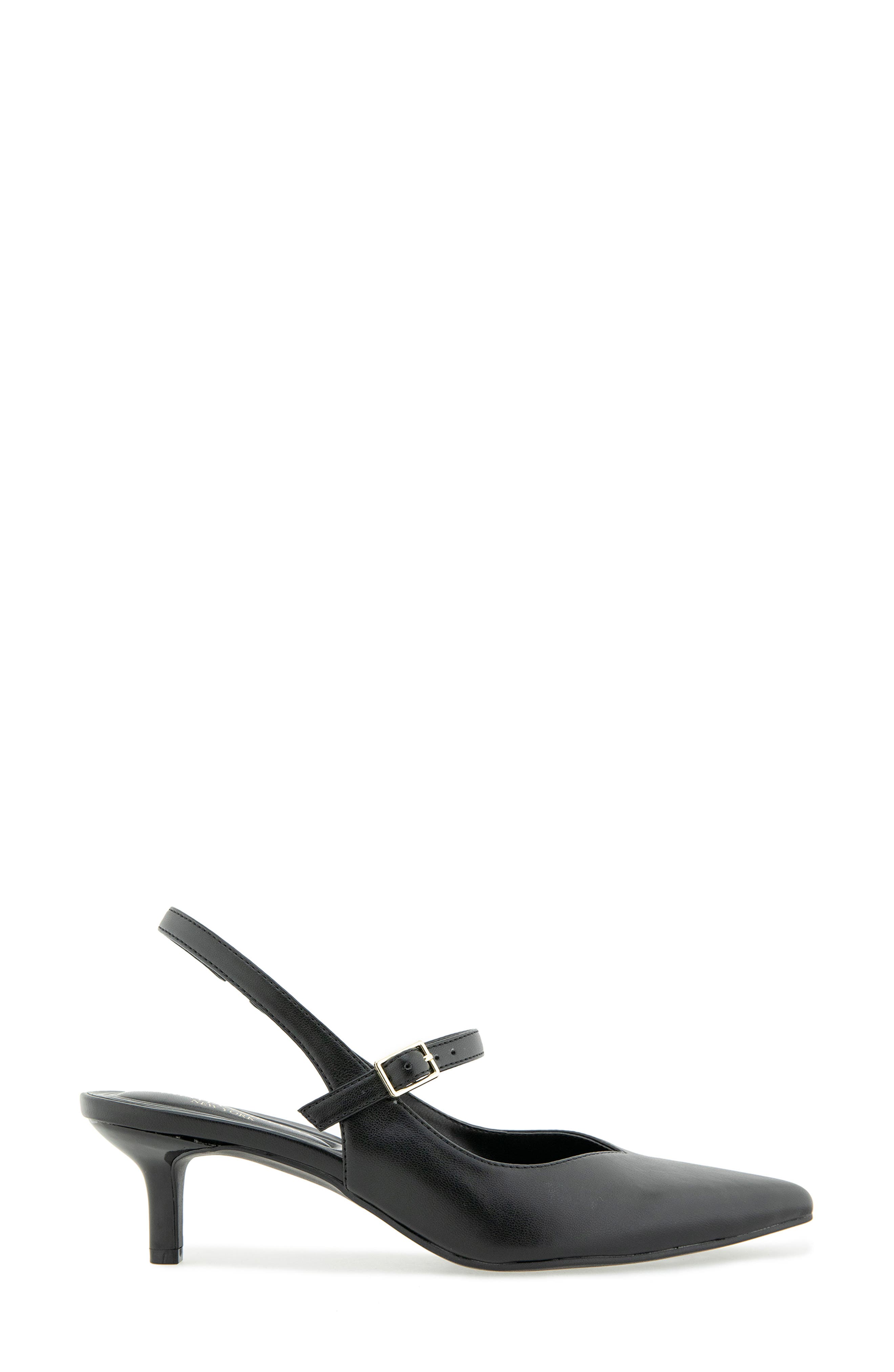 Christian Siriano Daray Slingback Pump, Alternate, color, Black Pu
