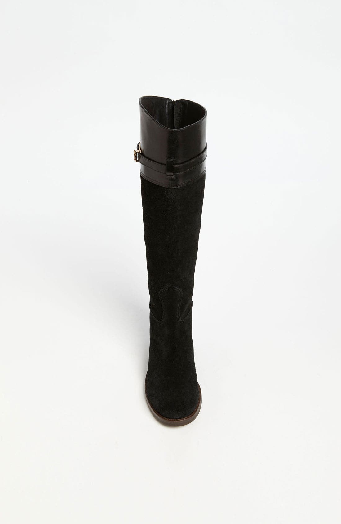 'Jenna' Riding Boot (Nordstrom Exclusive), Alternate, color, BLACK