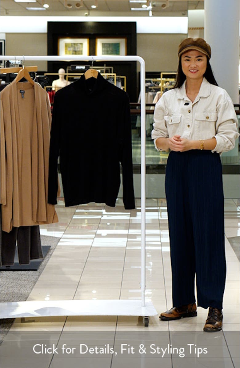 Long Sleeve Turtleneck Top, sales video thumbnail