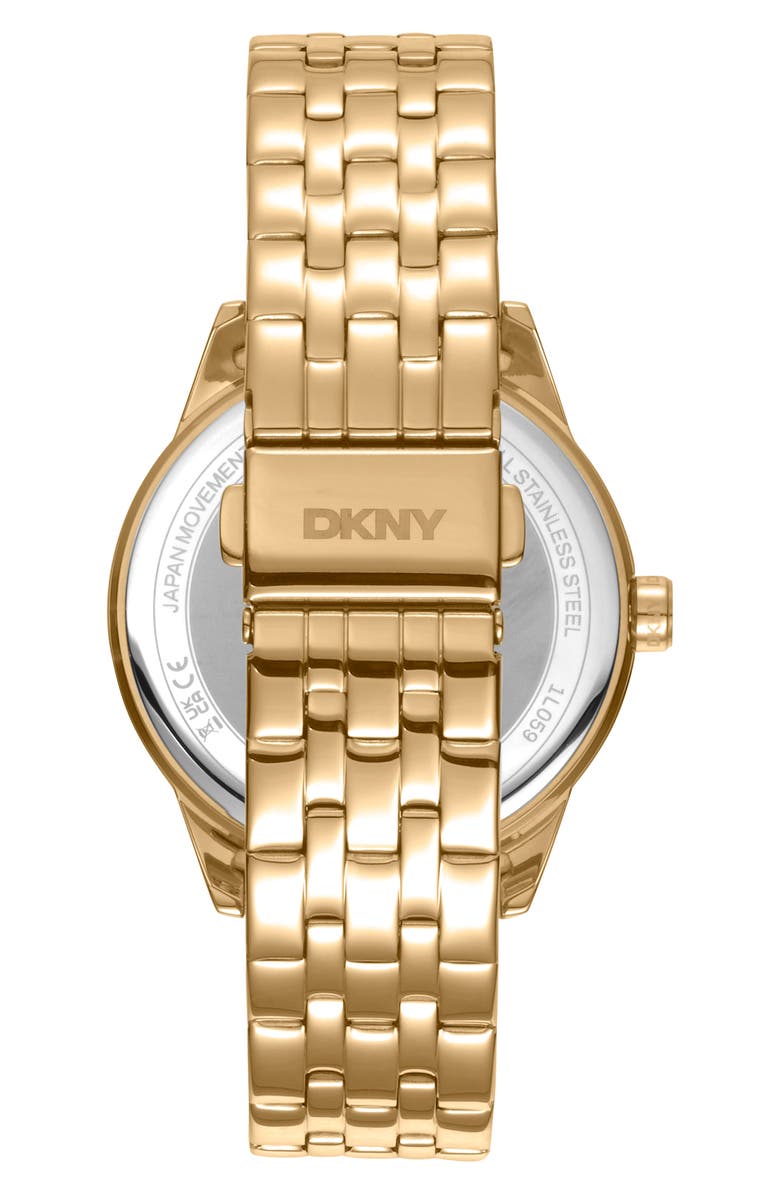 GEVRIL 316L Bracelet Watch, Alternate, color, Gold