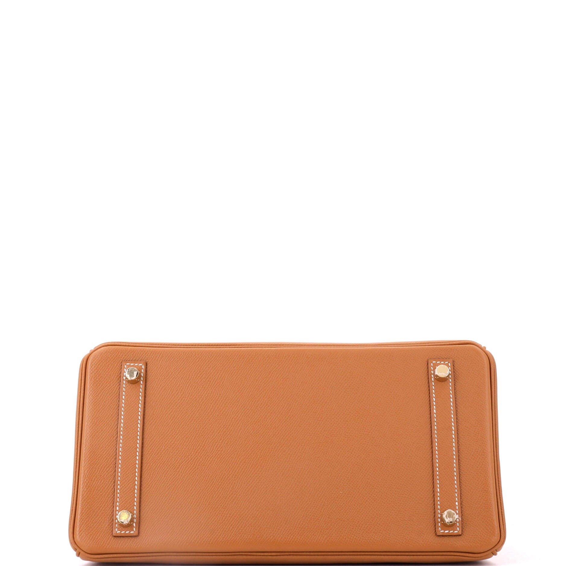 Birkin Handbag Brown Epsom with Gold Hardware 30, Alternate, color, Metallic Gold