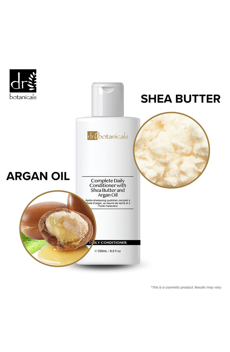 DR BOTANICALS Complete Daily Conditioner with Moroccan Oil and Argan Oil - 250ml, Alternate, color,