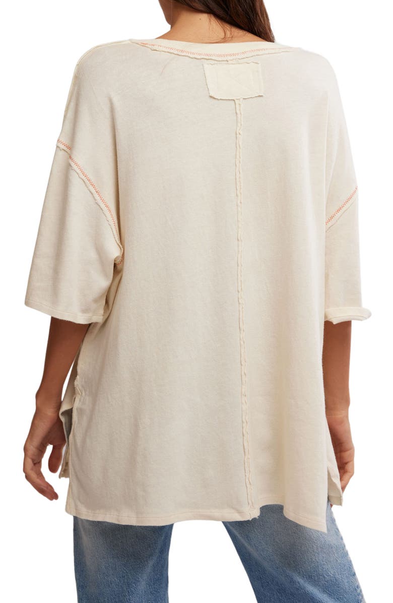 Free People Love Rose Oversize Graphic T-Shirt, Alternate, color, 