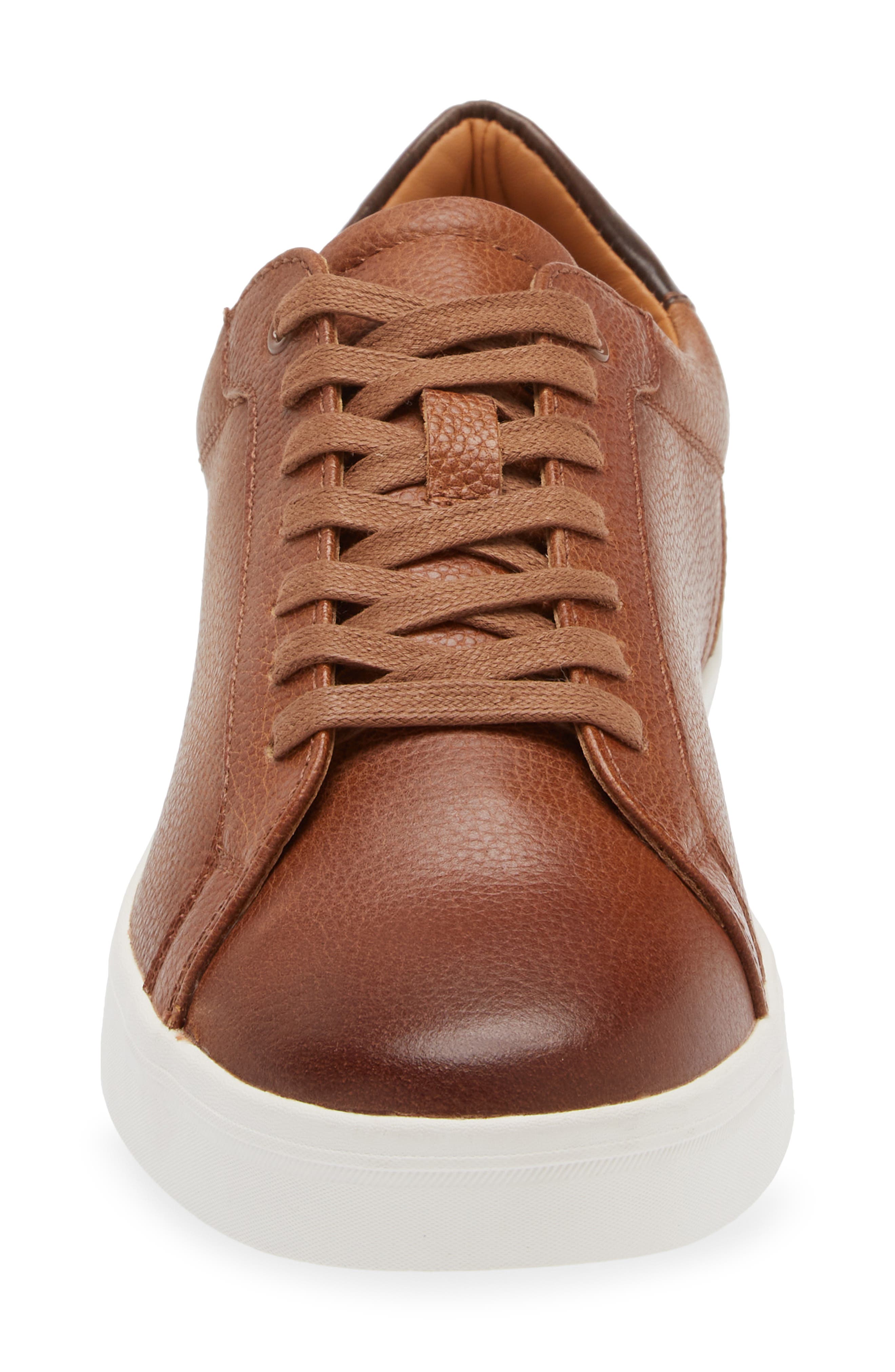 Tyson Low Top Sneaker (Nordstrom Exclusive), Alternate, color, BROWN SADDLE
