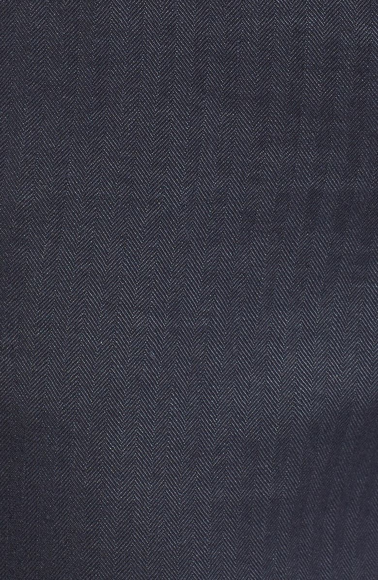 Elie Tahari 'Alanis' Linen Blend Crop Pants, Alternate, color, 