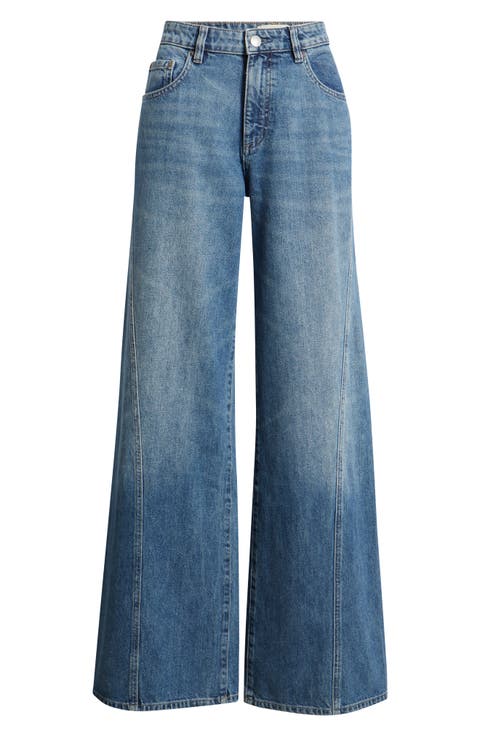 Alex Low Rise Baggy Wide Leg Jeans