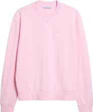 Givenchy Couture Seam Cotton Fleece Sweatshirt