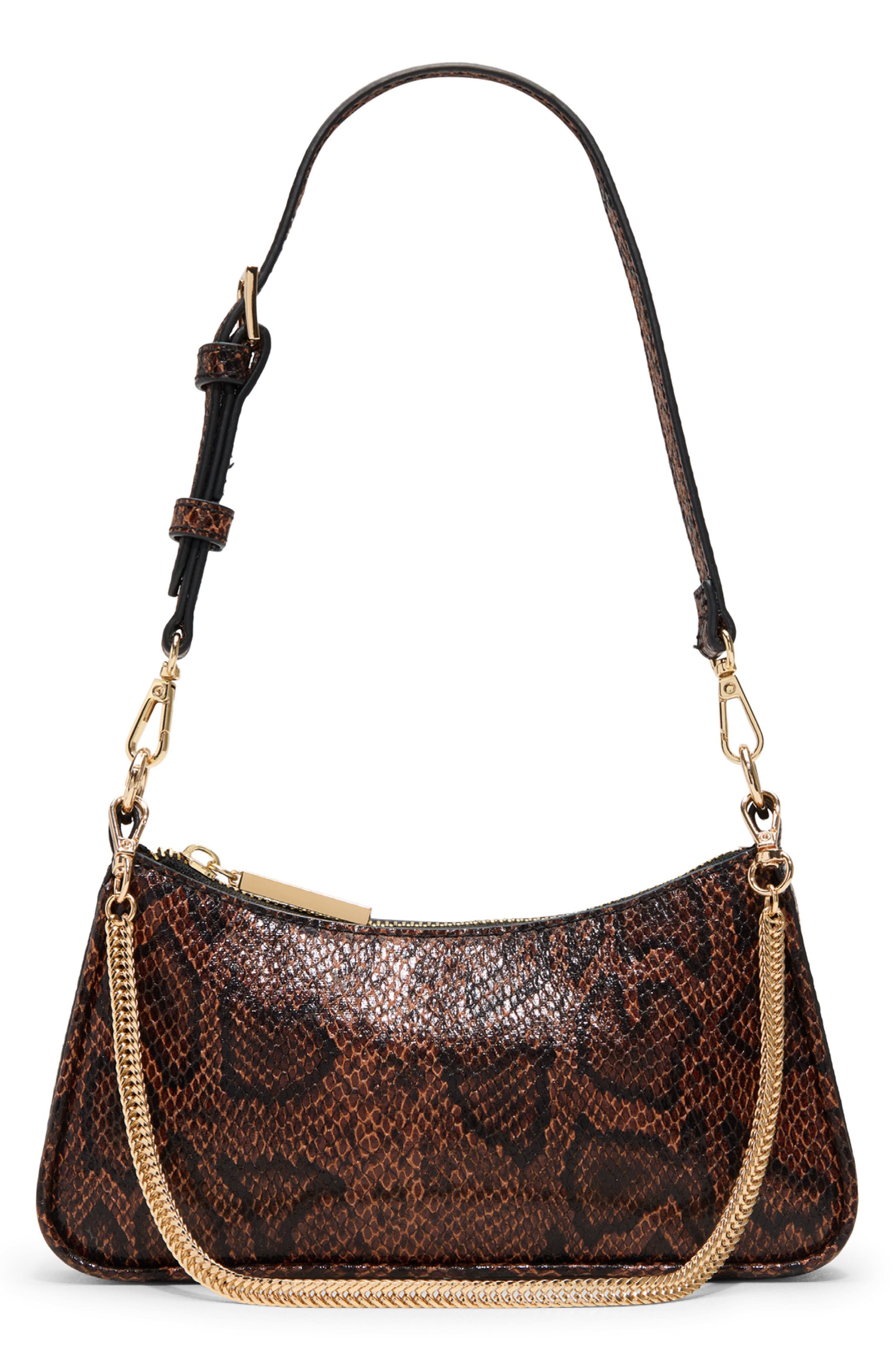 Jainniee Faux Leather Shoulder Bag