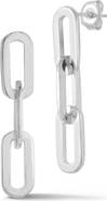 CHLOE AND MADISON 3-Link Linear Drop Earrings
