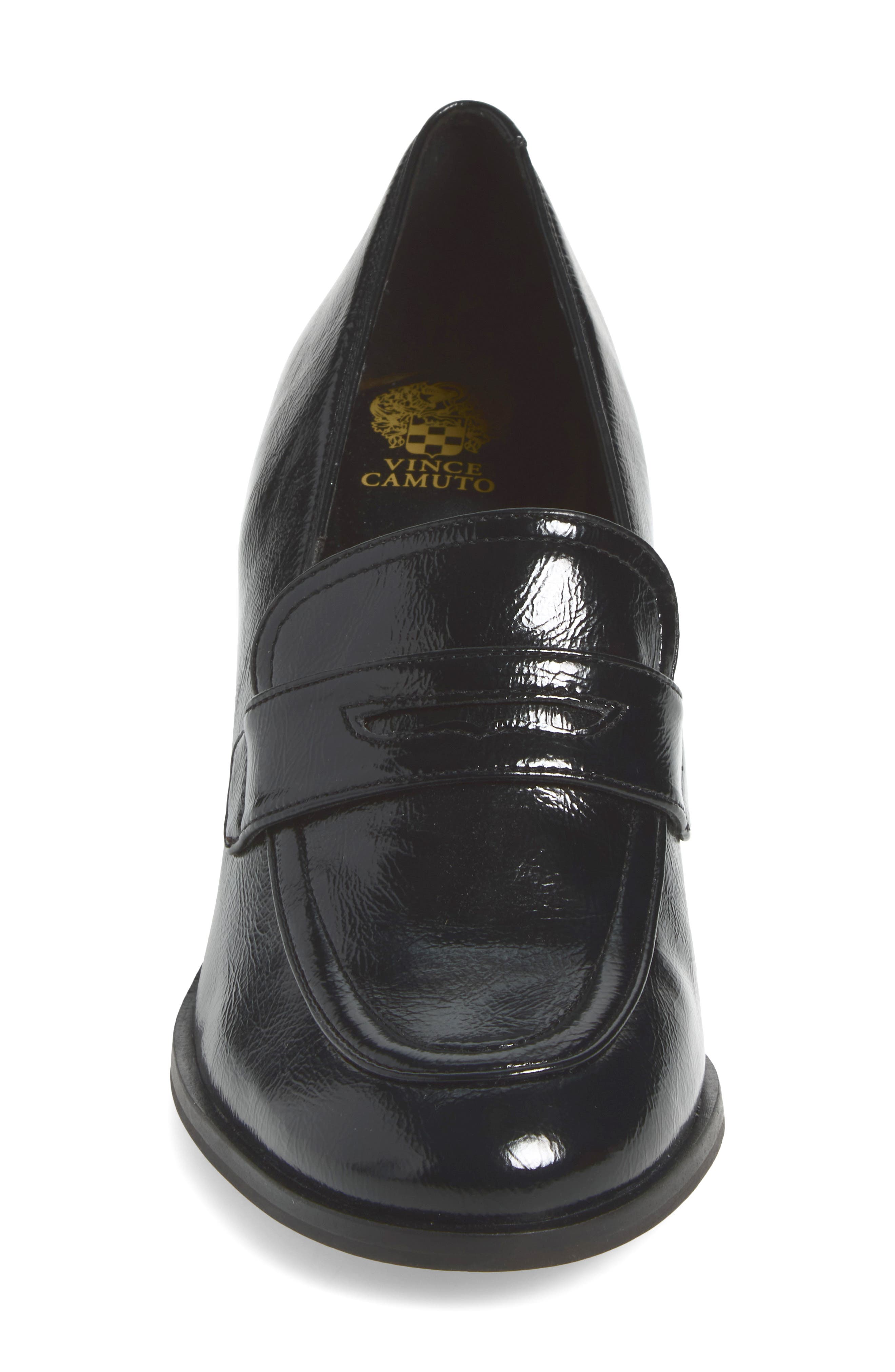 Geanna Loafer Pump, Alternate, color, BLACK