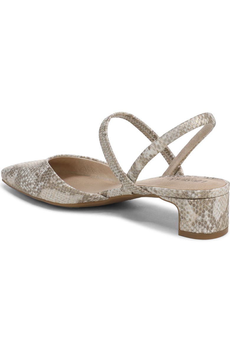 LifeStride Lainey Pump, Alternate, color, Bone Multi