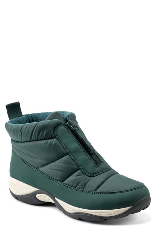 Easy Spirit Edele Water Repellent Bootie in Dark Green 