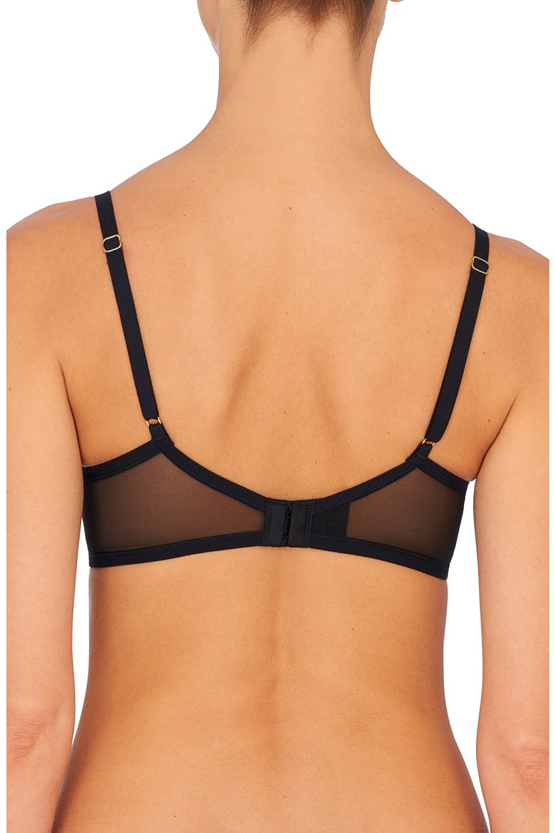 Escape Spacer Underwire T-Shirt Bra, Alternate, color, BLACK / CAFE
