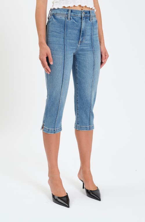 DAZE DAZE MIDTOWN HIGH WAIST CAPRI JEANS 