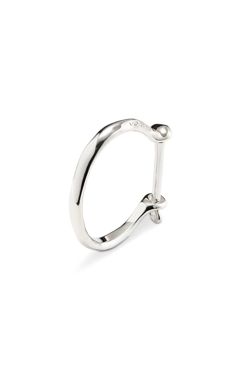 UNODE50 Minimalist Bangle Bracelet, Alternate, color, Silver