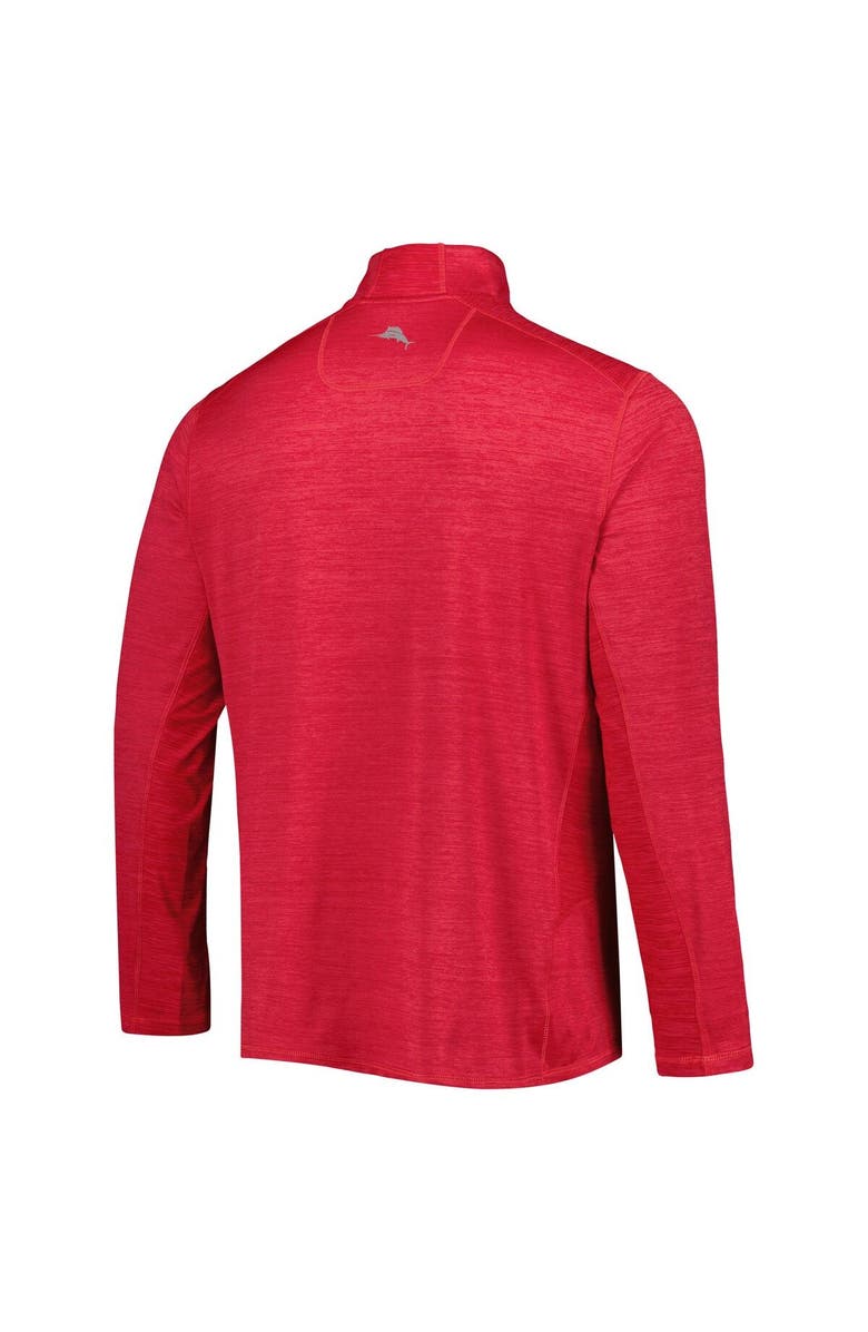 Tommy Bahama Men's Tommy Bahama Red St. Louis Cardinals Delray IslandZone Half-Zip Top, Alternate, color, Red