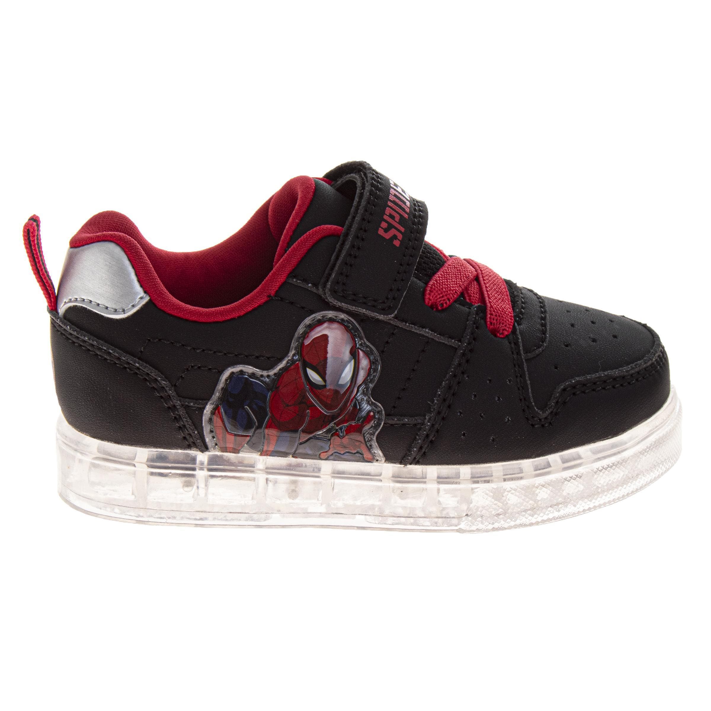 Spider-Man Spiderman Sneaker, Alternate, color, Black Rede
