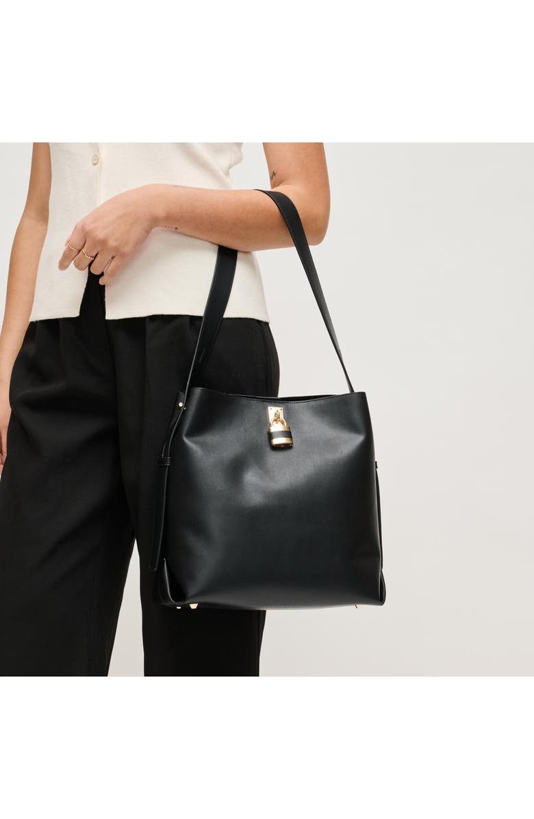URBAN EXPRESSIONS HANDBAGS Caroline Hobo, Alternate, color, Black