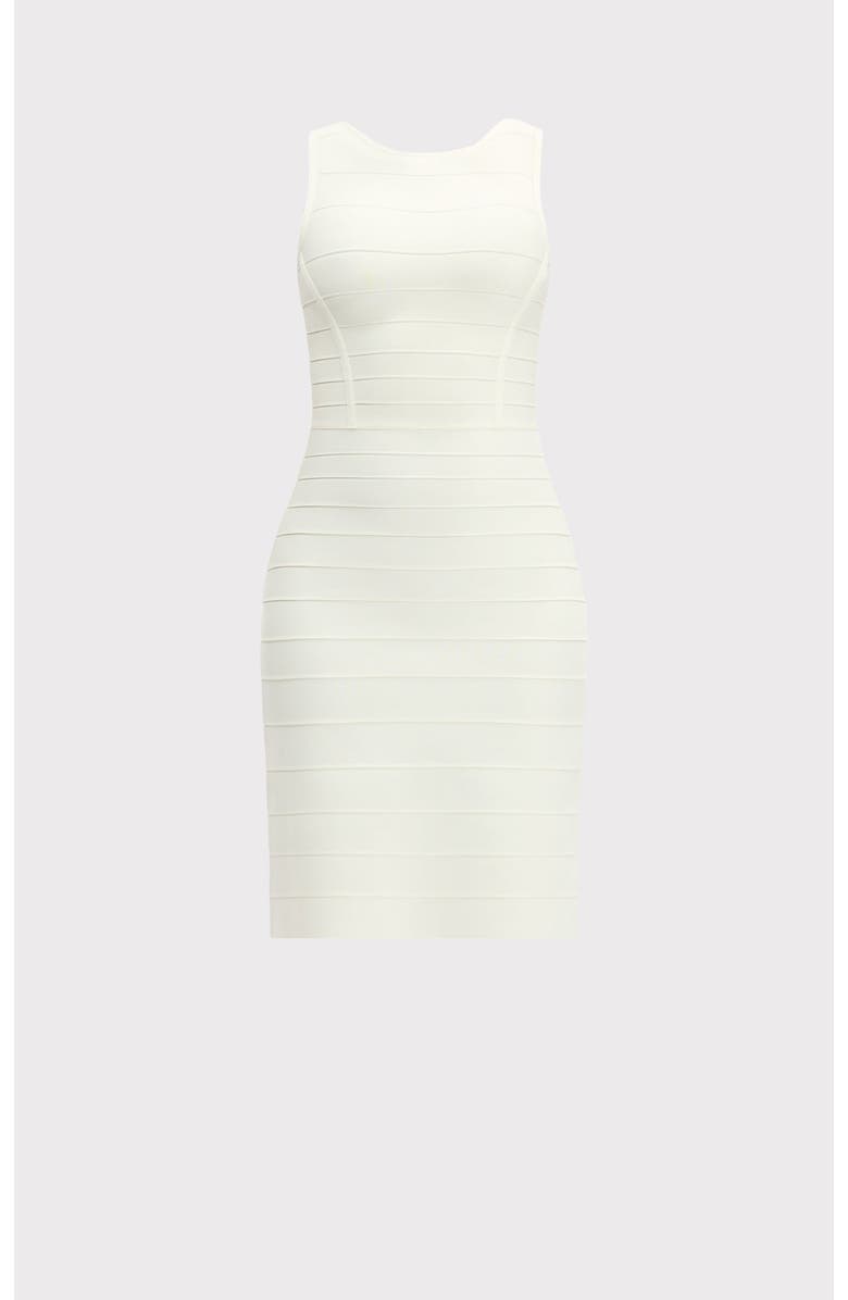 Herve Leger The Amelie Dress, Alternate, color, Alabaster