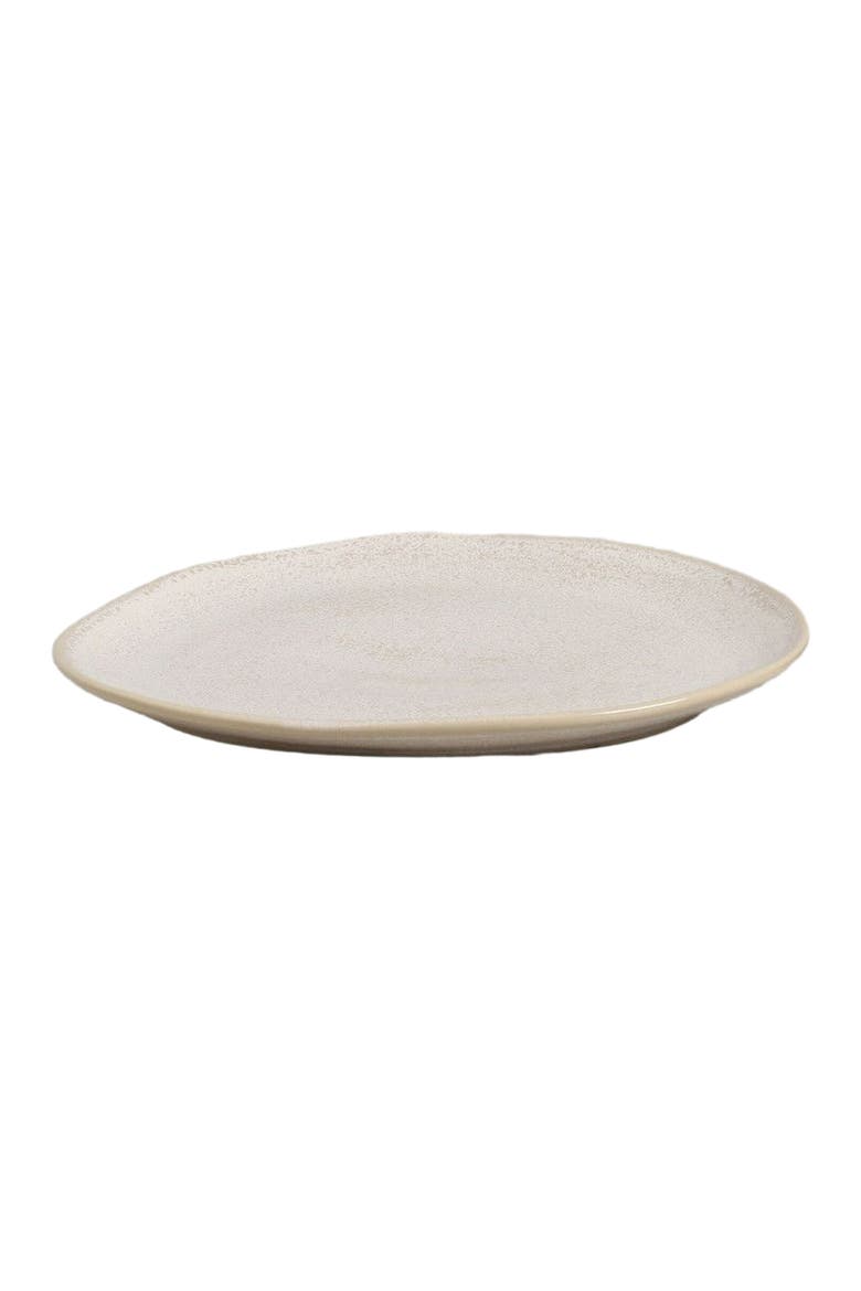 Oval Dinner Plate Set of 6, Alternate, color, Latte