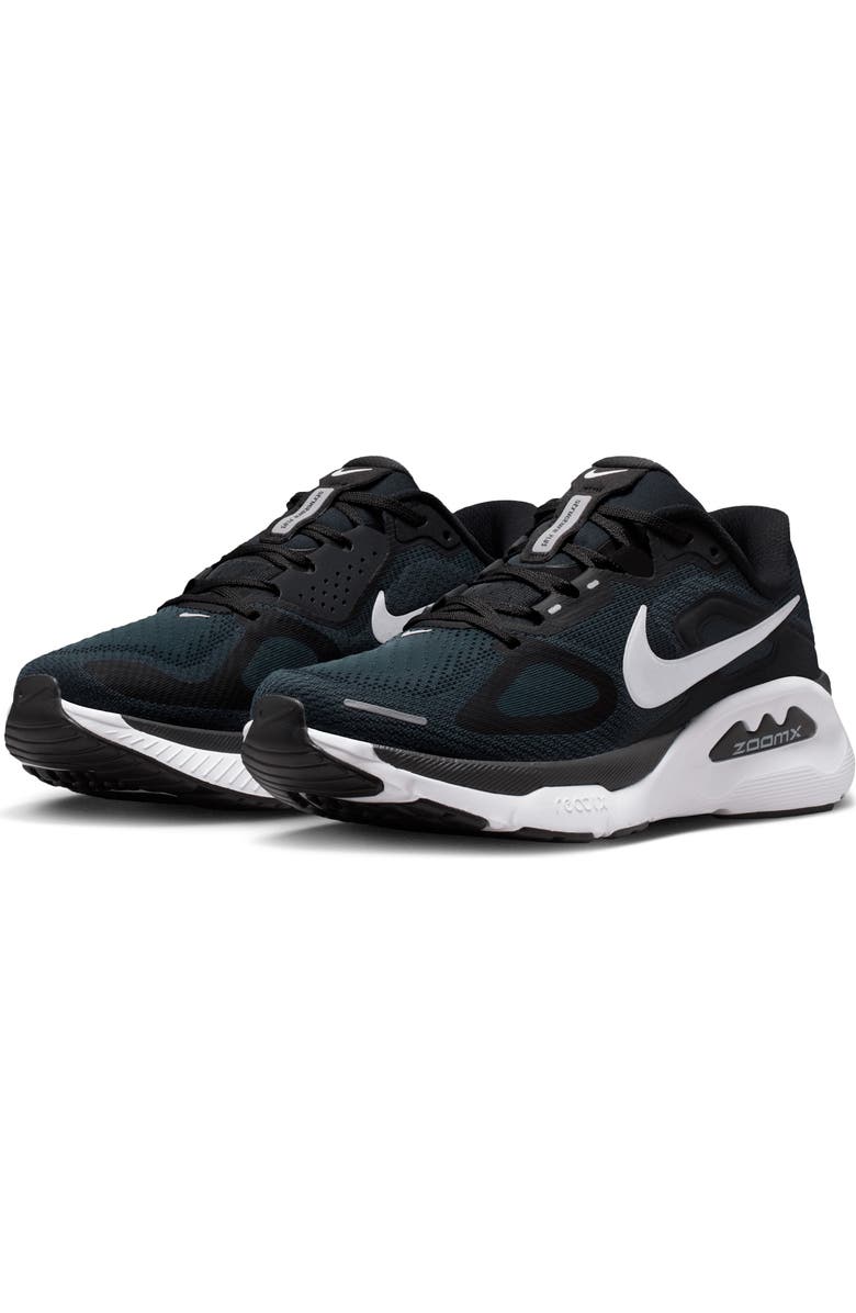 Nike Structure Plus Running Shoe, Main, color, Black/ White