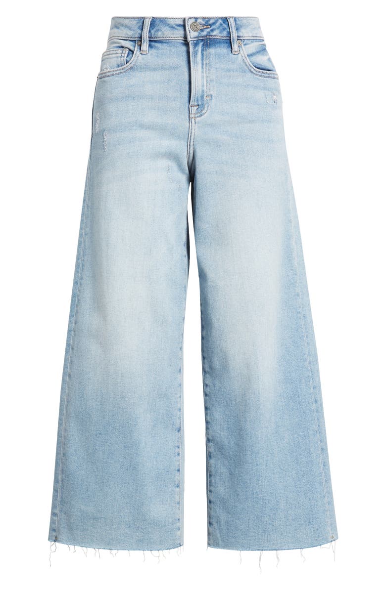 HIDDEN JEANS High Waist Crop Jeans, Alternate, color, 