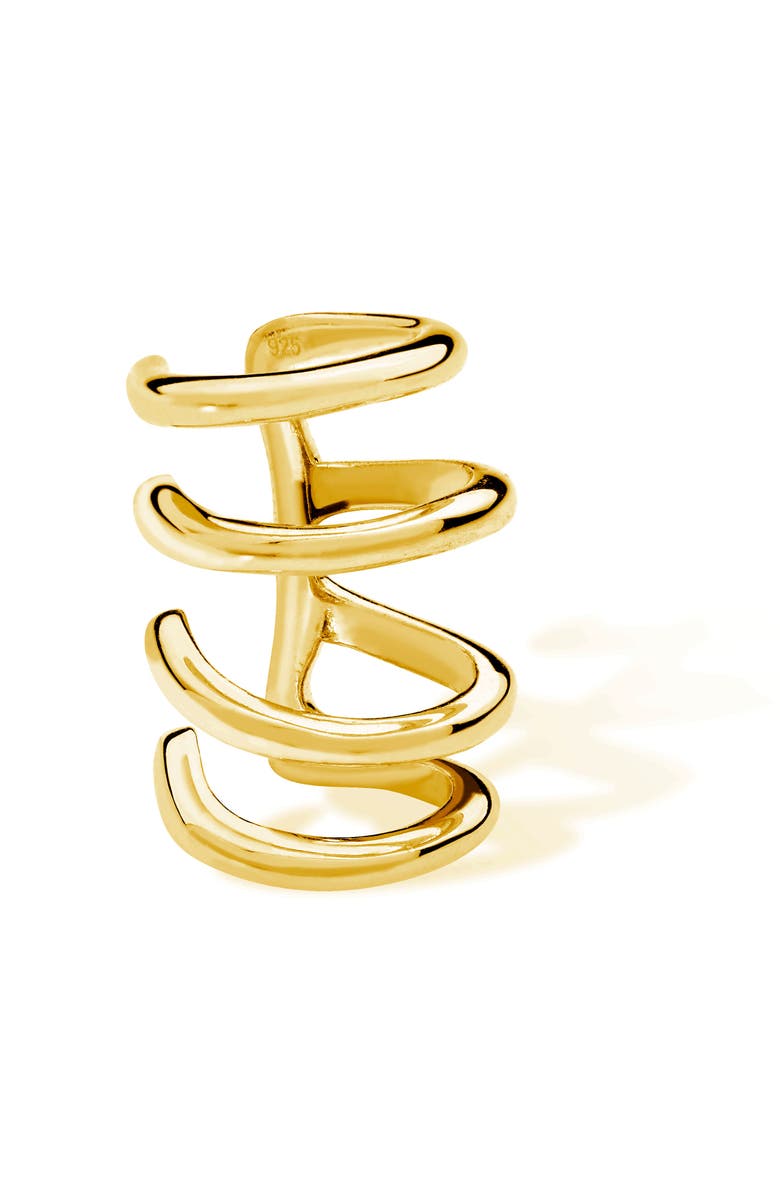 Lucy Quartermaine Waterfall High Ear Cuff, Main, color, 