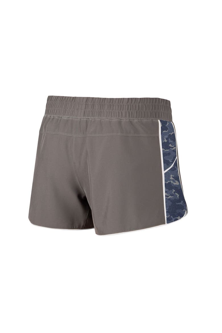Women's Colosseum Gray/Navy Penn State Nittany Lions Pamela Lined Shorts, Alternate, color, Gray