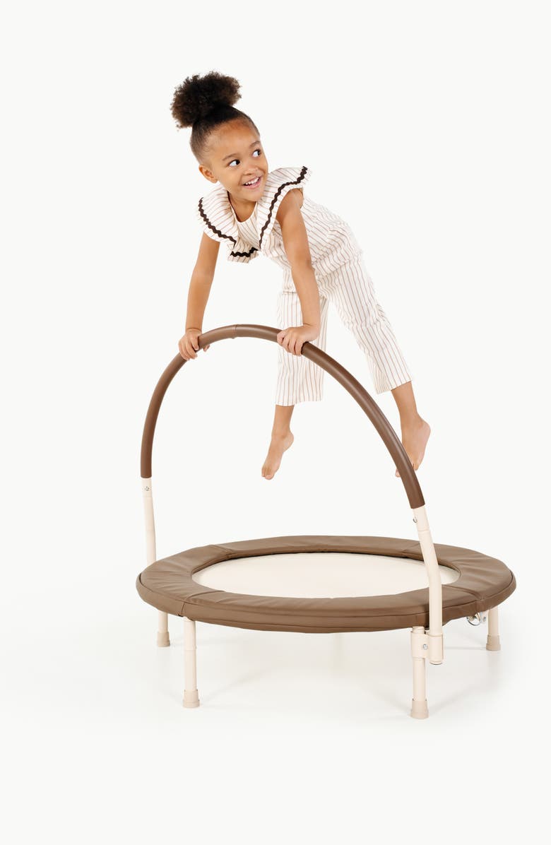 GATHRE Trampoline, Alternate, color, Espresso