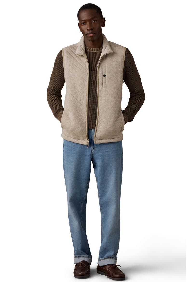 Epic Quilted Fleece Vest, Alternate, color, OATMEAL MELANGE