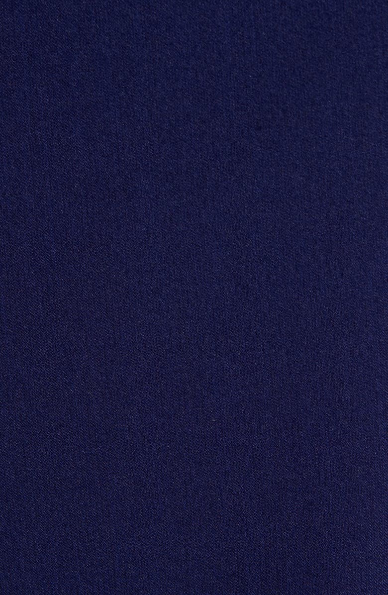 Anne Klein Stand Collar Crepe Jacket, Alternate, color, 