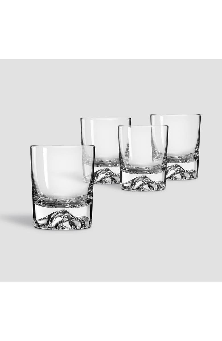 Togas Iceberg Set of glasses for drinks, Alternate, color, White