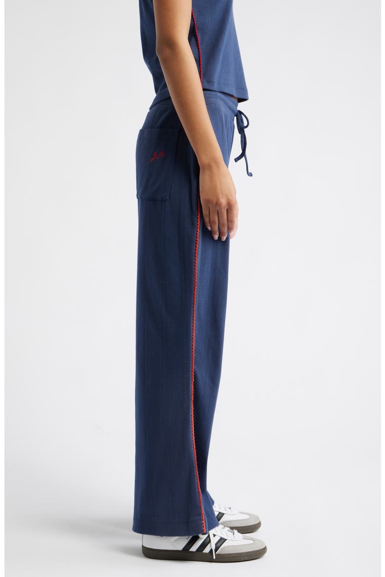 Bailey Kick Flare Sweatpants, Alternate, color, NAVY