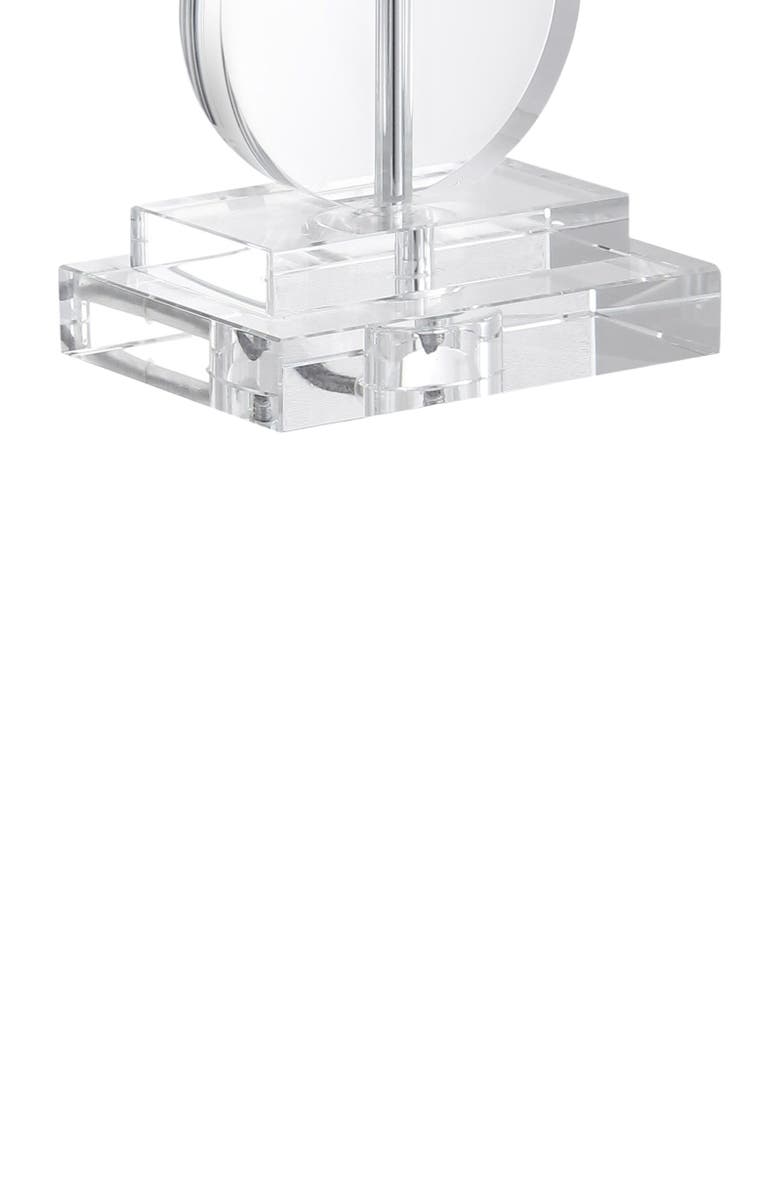 JONATHAN Y Paisley 29.5" Crystal LED Table Lamp, Clear, Alternate, color, Clear