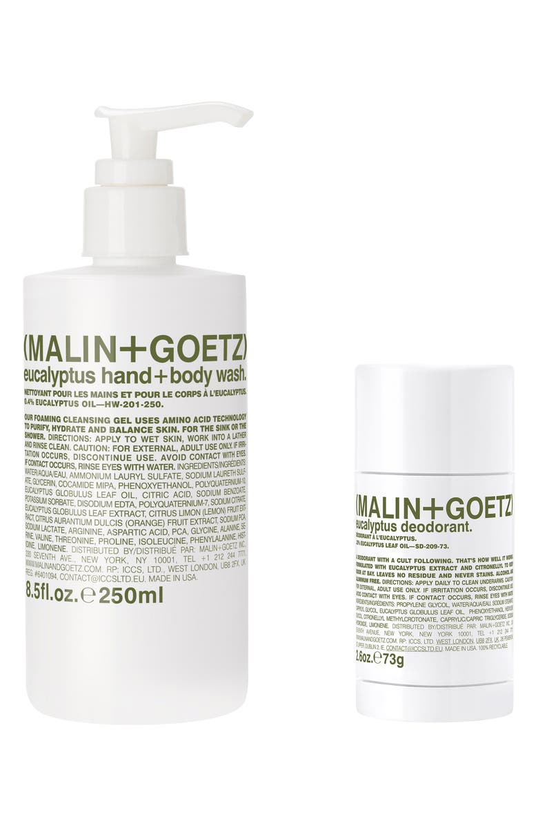 MALIN+GOETZ Eucalyptus Essentials Set (Nordstrom Exclusive) $46 Value, Main, color, 
