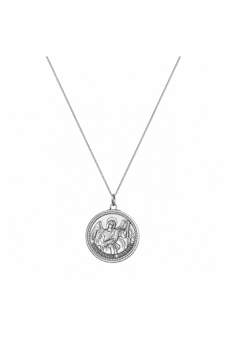 Better Together Mary/Raphael Expandable Necklace, Main, color, Silver