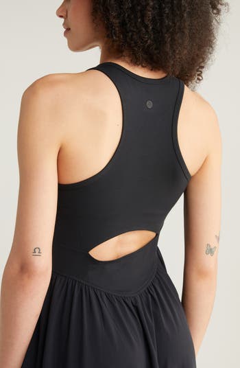 Zella Effortless Cutout Back Hybrid Dress | Nordstrom