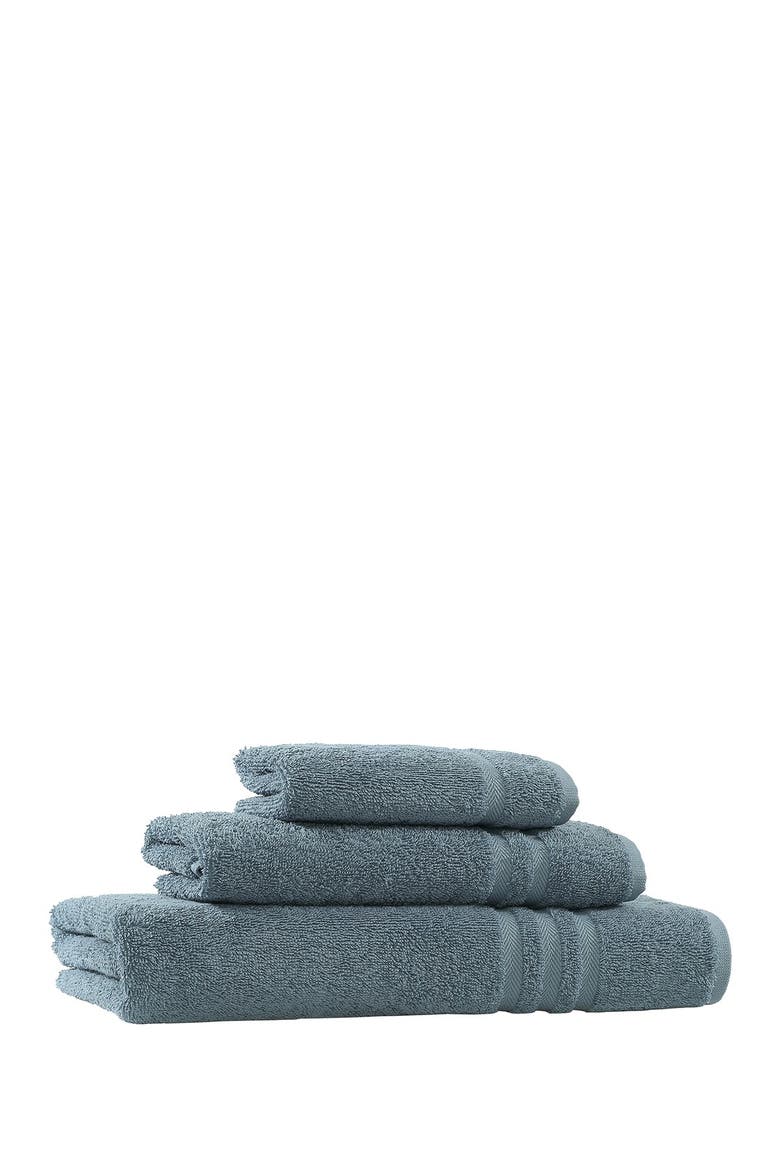 Denzi 3-Piece Towel Set - Denzi Blue, Alternate, color, DENZI BLUE