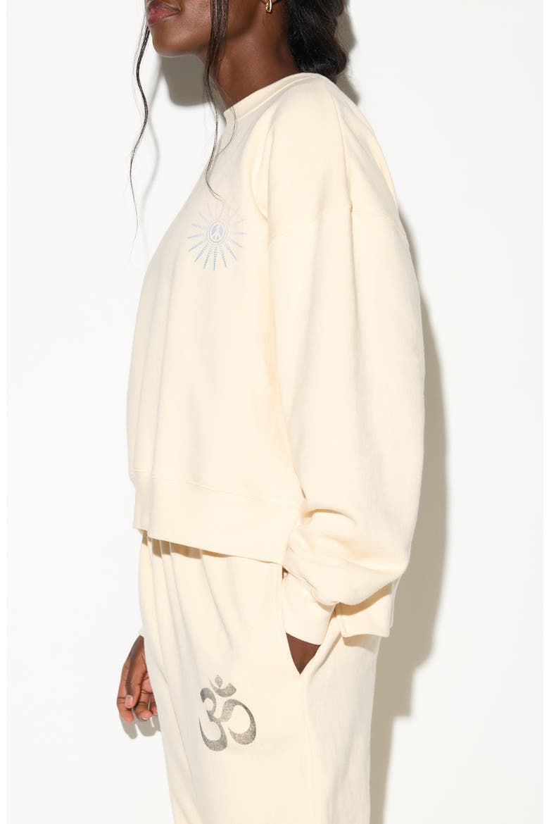 Emit Peace Bex High-Low Sweatshirt, Alternate, color, CANVAS