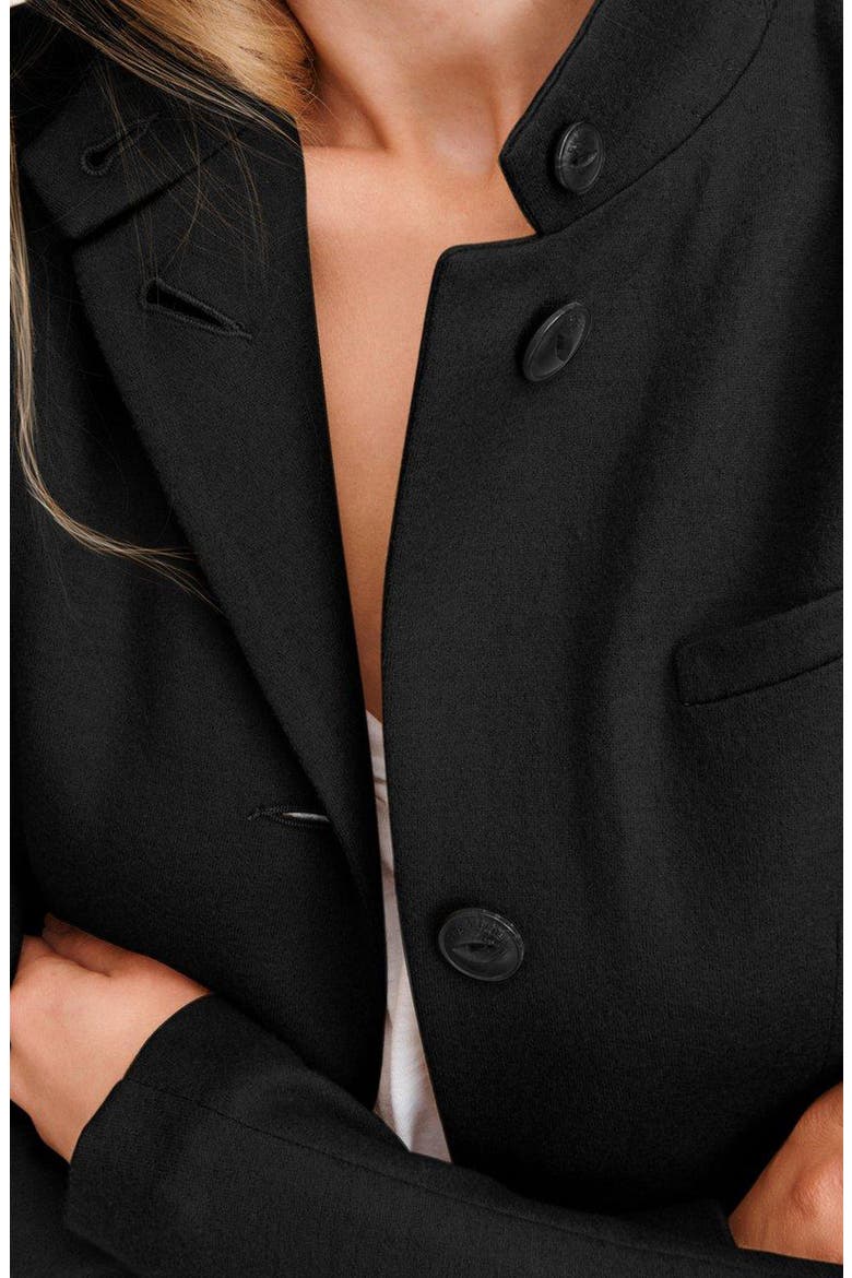 Slade Wool Blazer, Alternate, color, BLACK