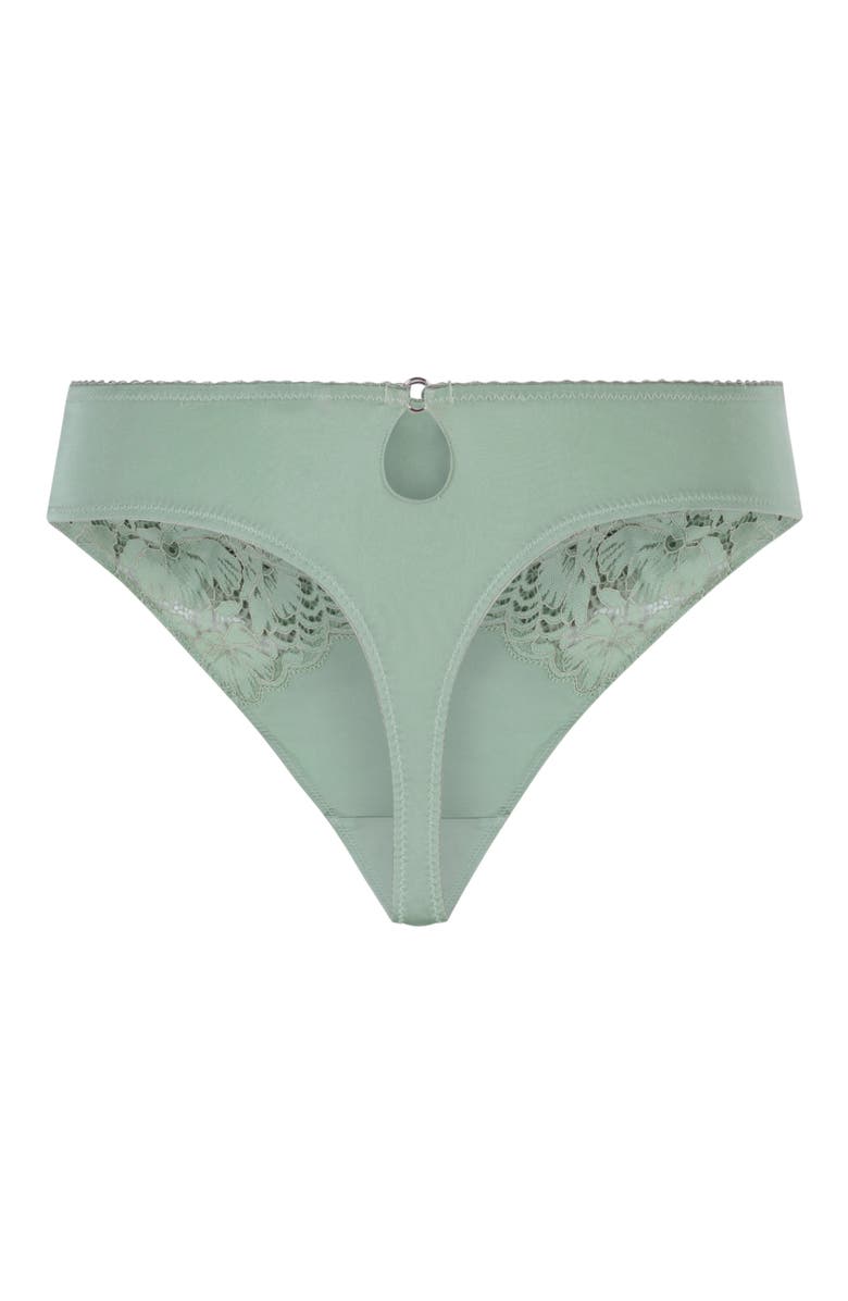 Hunkemöller Andrea Thong, Alternate, color, Iceberg Green